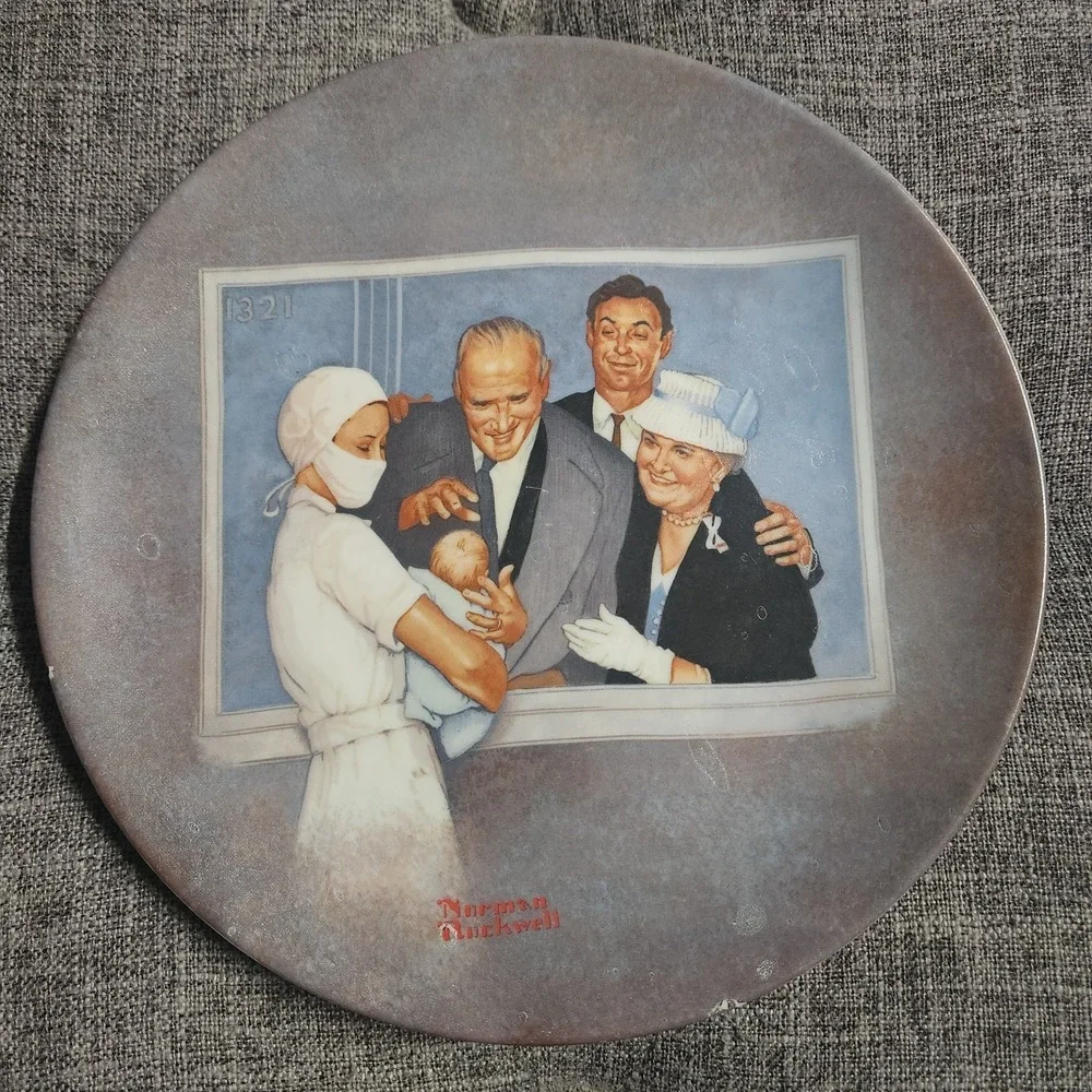 Norman Rockwell Collector Plate 